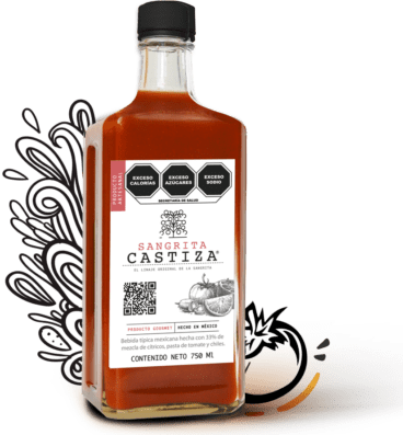 Sangrita Castiza Gourmet Artesanal 750 ml